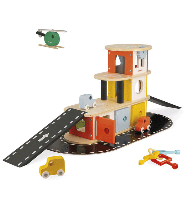 Bolid Garage by Janod - Niddle Noddle