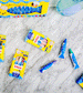 Set of 10 Colour Rice Wax Bath Crayons by Kitpas - Niddle Noddle