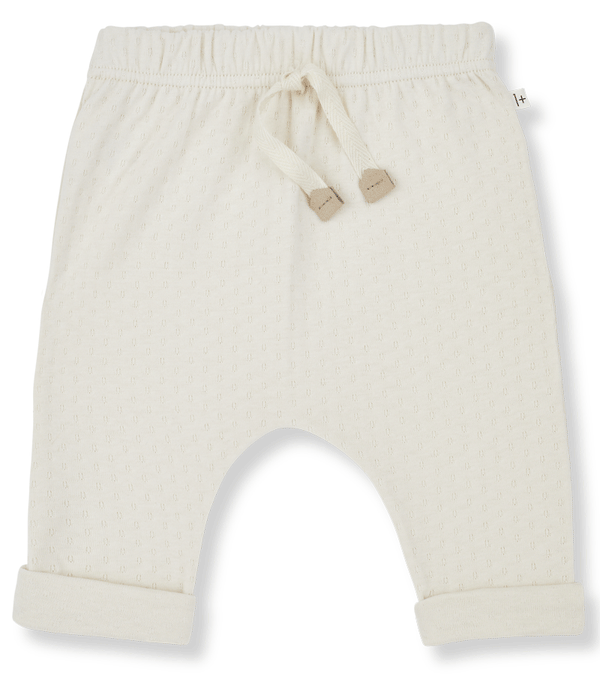 Ivory Pointelle Matteo Bottoms by 1+ in the Family