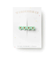 Milk Glass Flower Hair Clip by Wunderkin”