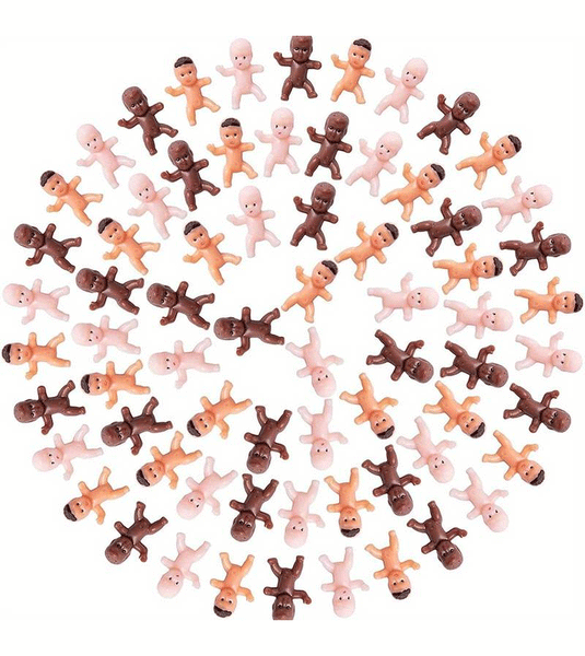 mini plastic dolls