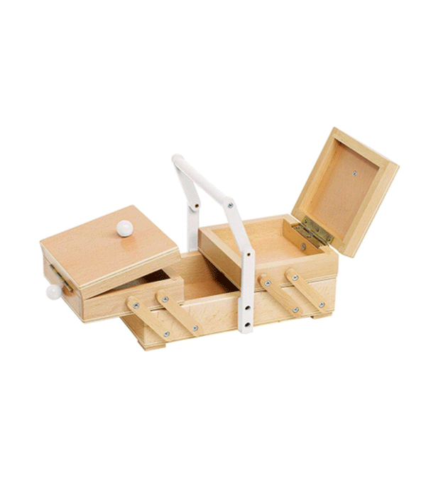 Wooden Sewing Box