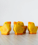 Wooden Chick with Raised Head by Holztiger - Niddle Noddle