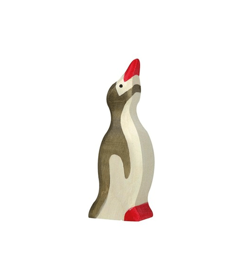 Wooden Beak Up Penguin by Holztiger