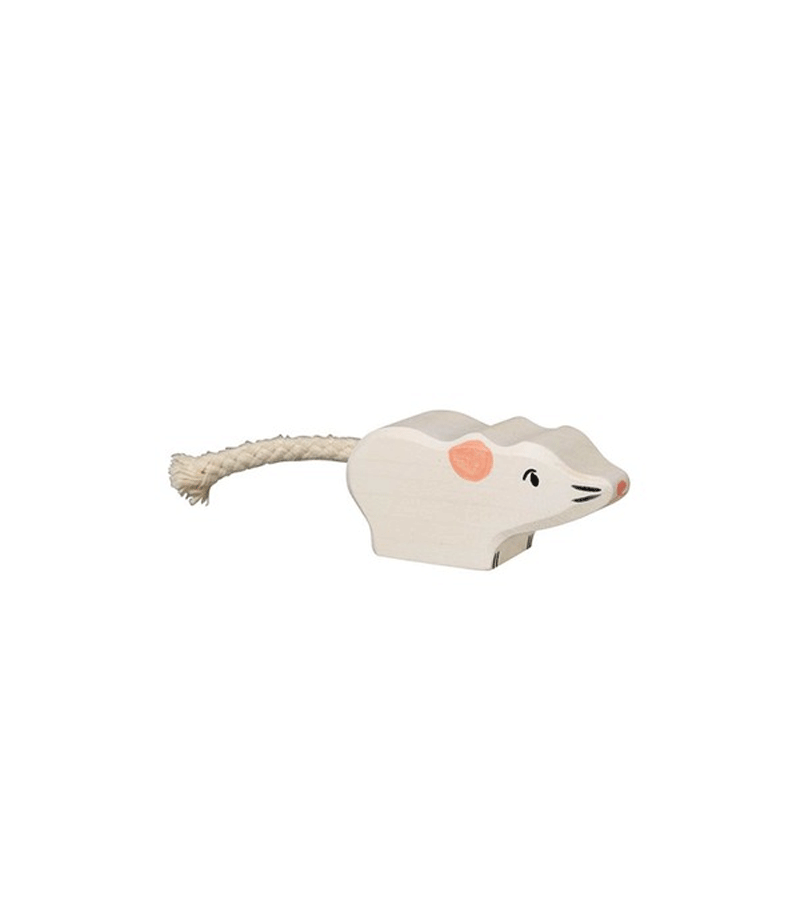 Wooden Mouse by Holztiger - Niddle Noddle