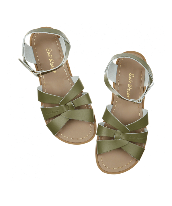 Adult Olive Original  Sandal by Saltwater - Niddle Noddle