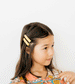 Pencil  Scallop Hair Clip by Wunderkin - Niddle Noddle