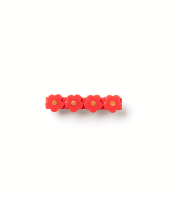 Poppy Flower Hair Clip by Wunderkin - Niddle Noddle