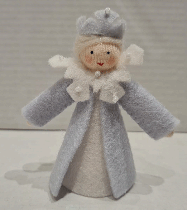 Winter Queen Waldorf Fairy Doll