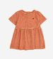Baby Orange Stripes Terry Dress by Bobo Choses