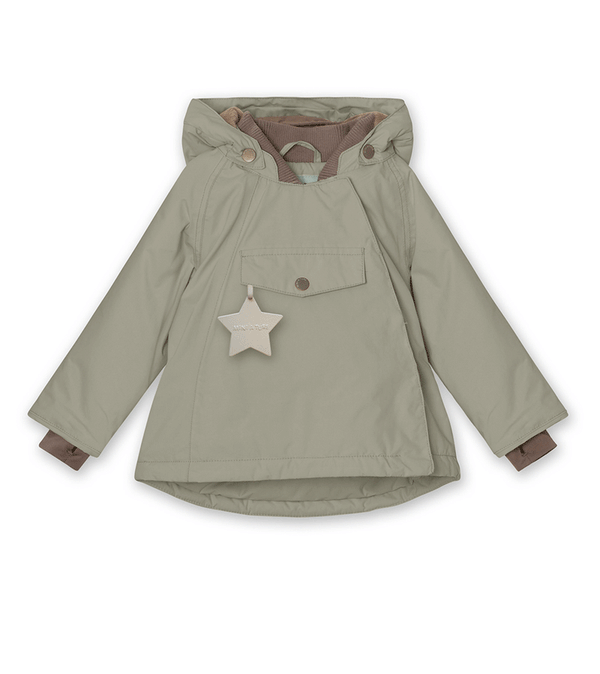 Wang Winter Coat in Vert by MiniAture - Niddle Noddle