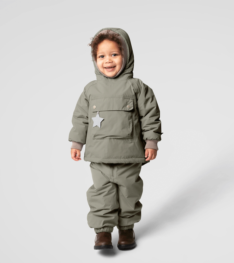 Wen Winter Coat in Vert by MiniAture - Niddle Noddle