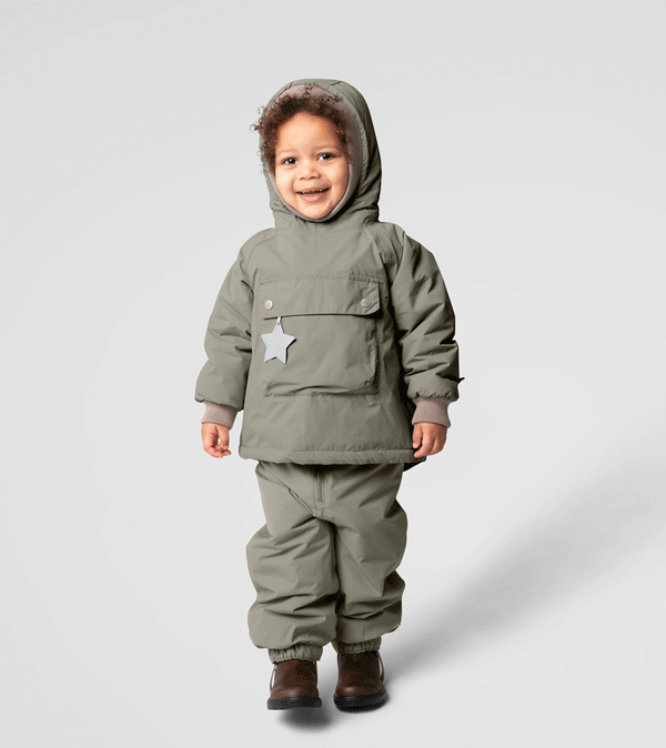 Wen Winter Coat in Vert by MiniAture - Niddle Noddle
