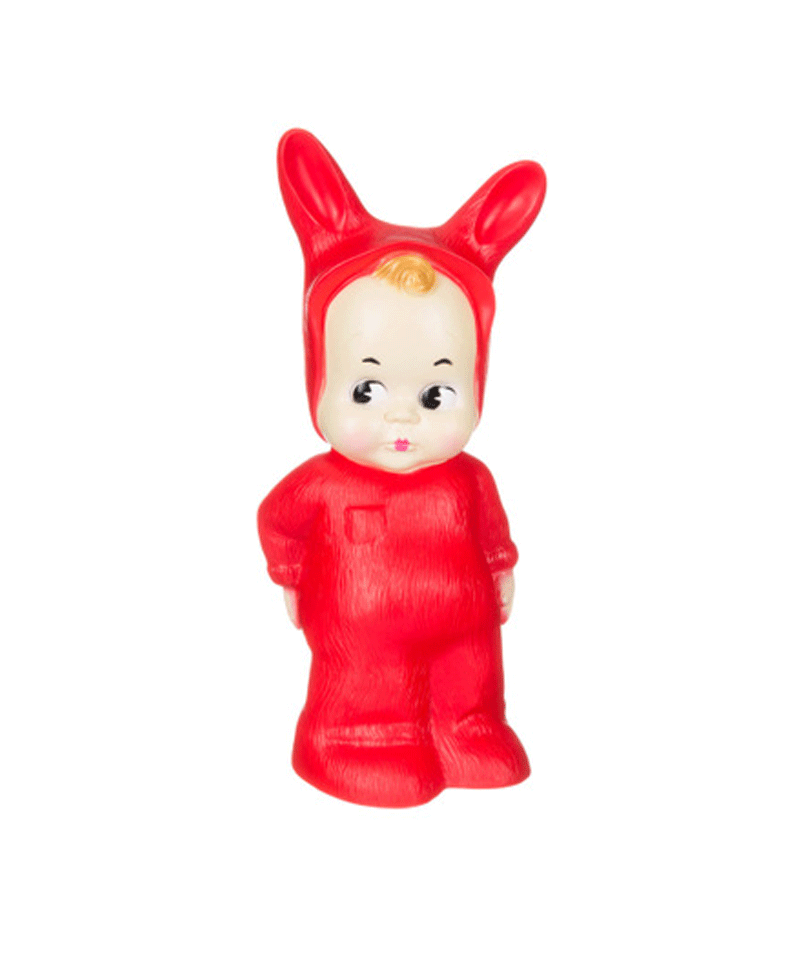 Red Baby Lapin and Me Lamp - Niddle Noddle