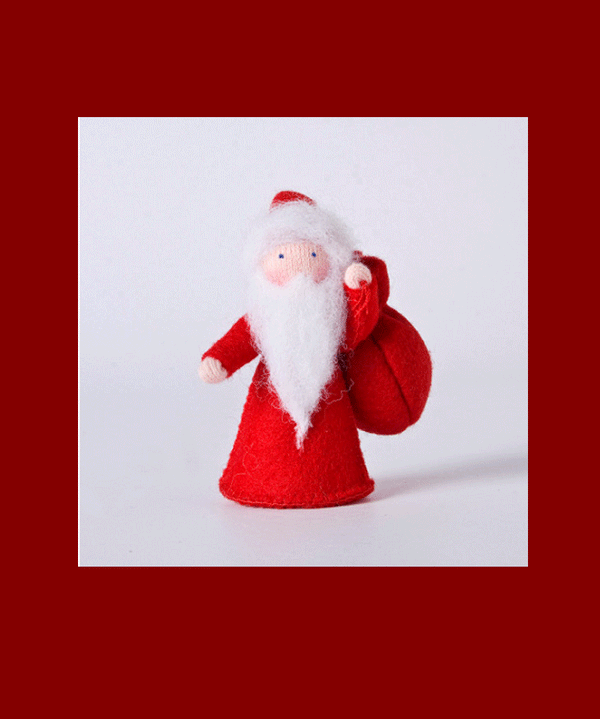 Father Christmas Waldorf Doll - Niddle Noddle