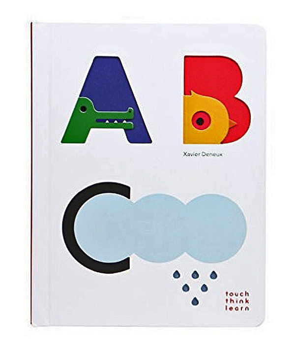 Touch Think Learn - A B C By Xavier Deneux - Niddle Noddle