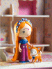 Bluchka & Indie Tinyly Doll Play House - Niddle Noddle