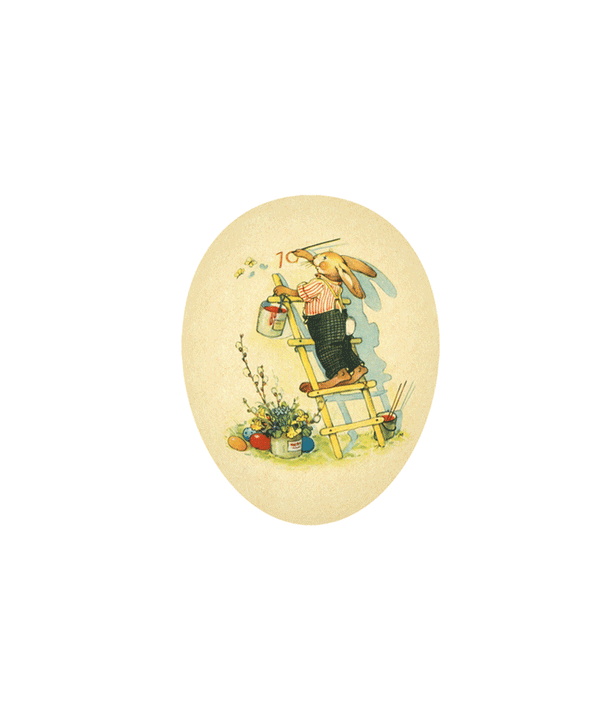15cm Cardboard Easter Egg - Niddle Noddle