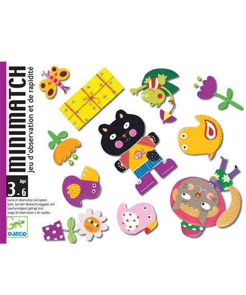 MiniMatch Card Game by Djeco