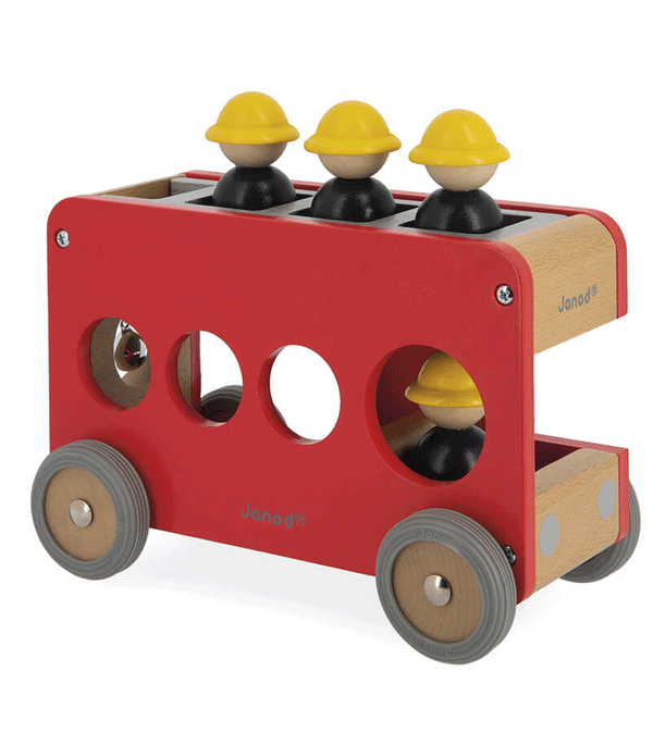 Bolid Fire Engine by Janod - Niddle Noddle