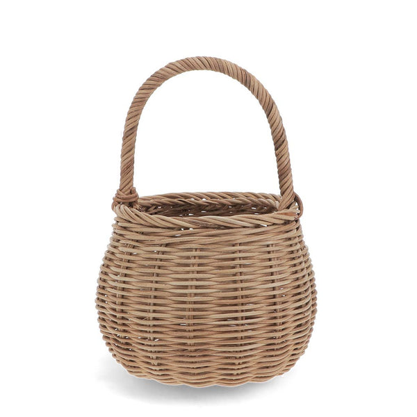 Little Round Wicker Basket