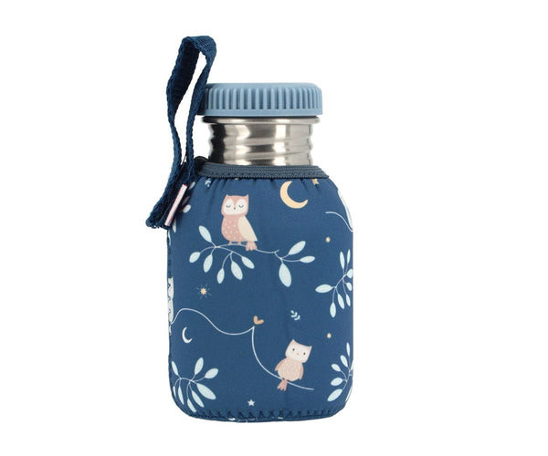 350ml Steel Bottle with Magical Forest Sleeve by Tutete
