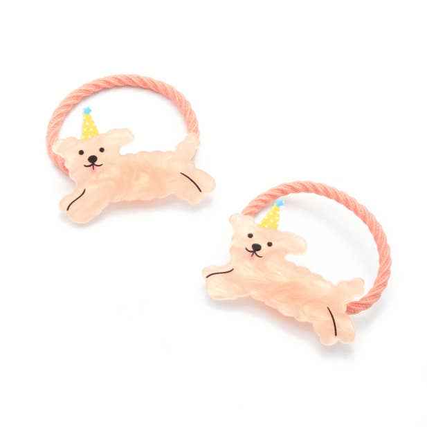 Set of 2 Pastel Animal Elastics by Molly & Rose