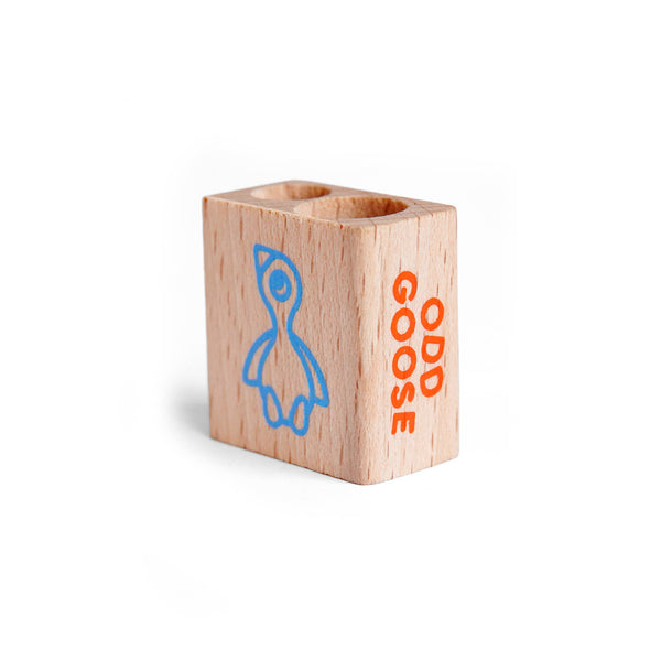 Odd Goose Wooden Double Sharpener by Odd Goose Stationay