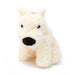 White Terry Dog Shoulder Bag