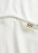 Gentle White Alida Baby Blanket by MarMar Copenhagen
