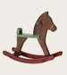 Wooden Mouse Rocking Horse by Maileg