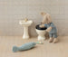 Off White Mouse Bathroom Sink by maileg