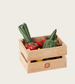 Miniature Veggies and Fruits Box by maileg