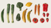 Miniature Veggies and Fruits Box by maileg