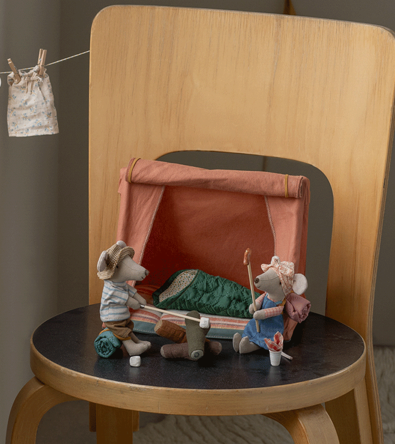 Happy camper tent for Mice by Maileg