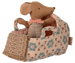 Baby Mouse Rose Carry Cot by maileg