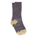 Dark Purple Re-Stock Socks by mp Denmark