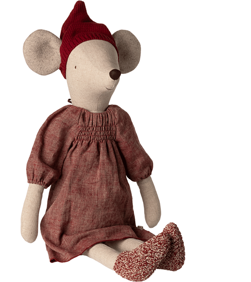 2025 Maxi Christmas Girl Mouse by maileg