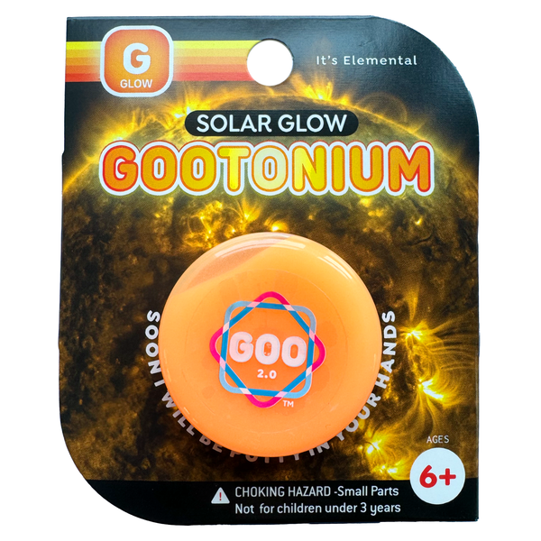 Gootonium: Solar Glow Orange Putty