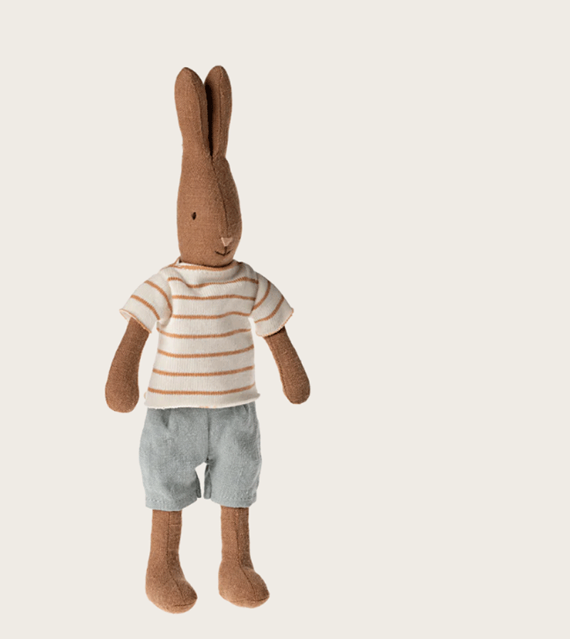 Chocolate Brown Size 1 Rabbit by Maileg