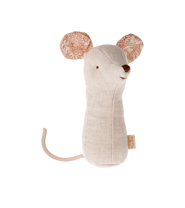 Lullaby Friends Mouse Rattle by Maileg