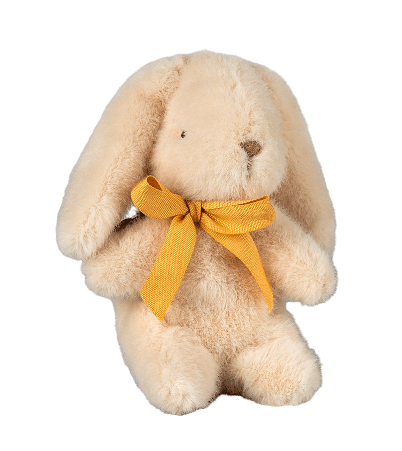 Mini Cream Plush Bunny by maileg