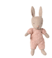 Micro Sand Rabbit in Rose Knitted Suit by maileg