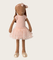 Size 3 Chocolate Bunny in Ballet Outfit by maileg