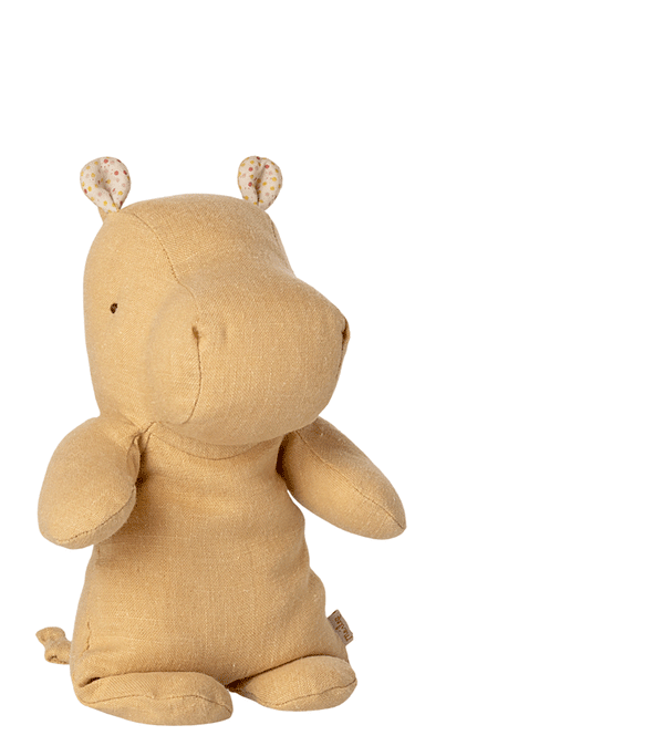 Safari Friend Small Cream Yellow Hippo by maileg