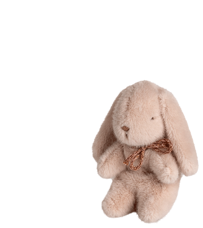 2025 Mini Light Powder Plush Bunny by maileg