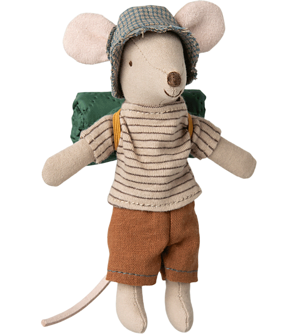 Big Brother Hiker Mouse by Maileg