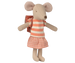 2026 Big Sister Tricycle Mouse with Coral Backpack by maileg