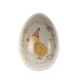 Small Tin Chicken Easter Egg by maileg