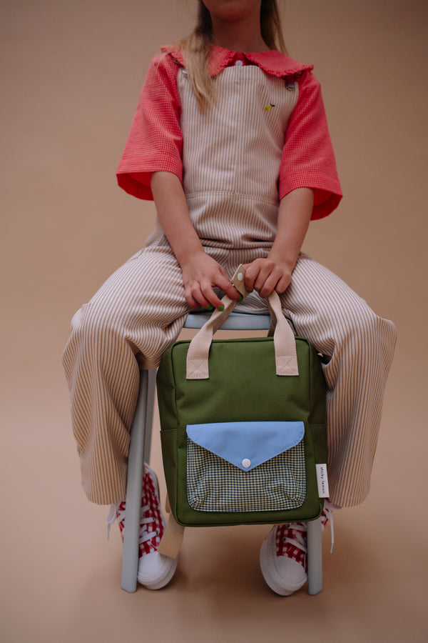 Tickling Grass Lemon Tree Small Backpack by Sticky Lemon